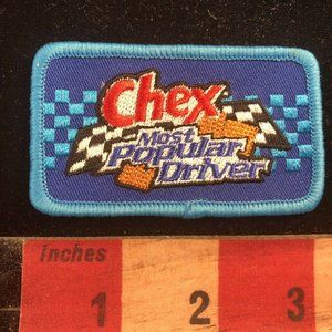 Chex Most Popular Driver Driver Iron-On Patch